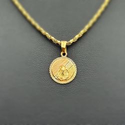 Jewelry 14k solid yellow rose white gold Pendant charm