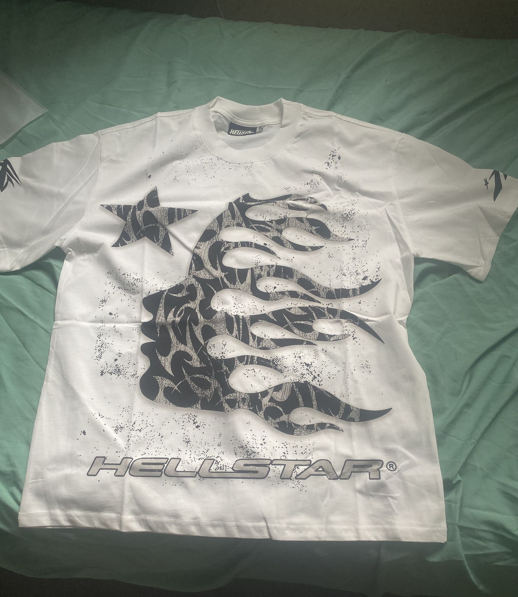 Hellstar Glitter P2P Graphic Tee Shirt