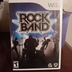 Wii Rock BAND 