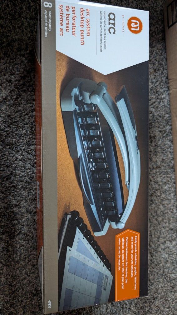 BRAND NEW Arc System Desktop Punch