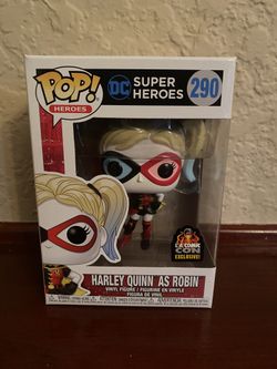 Funko POP! Harley Quinn as Robin (LA Comic Con Exclusive) #290