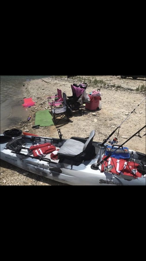 Field and stream shadow caster kayak 12'3"