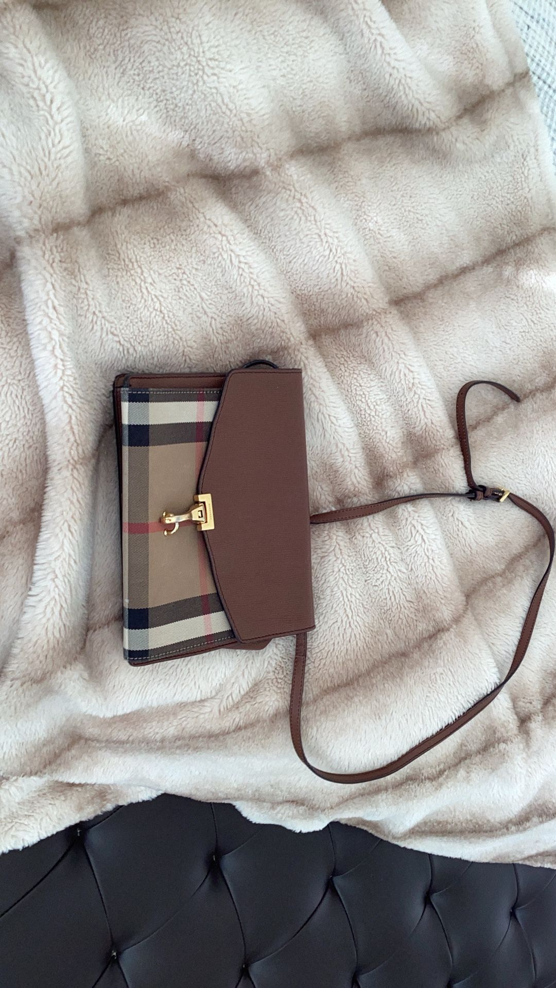 Gently Used Burberry Macken Bag
