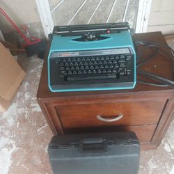 A Brother Cassette Electrical Typewriter 