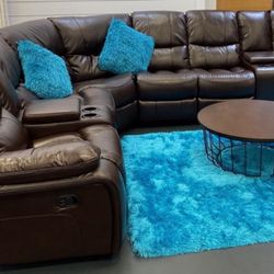 COMFY NEW LARGE RECLINING SECTIONAL SOFA ON SALE ONLY $1399. IN STOCK SAME DAY DELIVERY 🚚 EASY FINANCING 