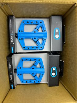 crankbrothers stamp pedals (blue/large)