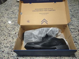 Rockport Size 12 Oxford Black Shoes