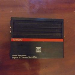 Dual Digital 2 Channel Amplifier 
