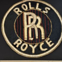 SEQUIN ROLLS ROYCE APPLIQUÉ 
