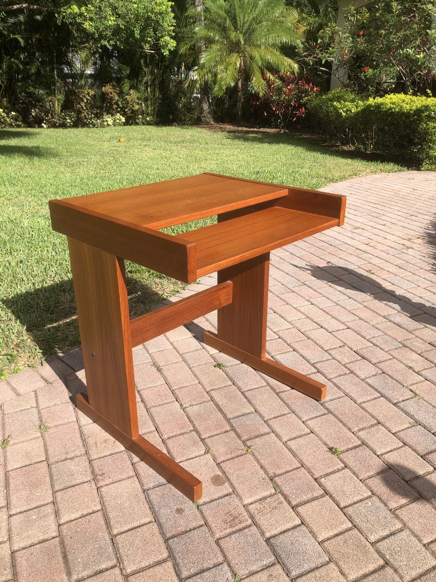 Teak Desk Denmark Task Desk Table - MCM Denmark
