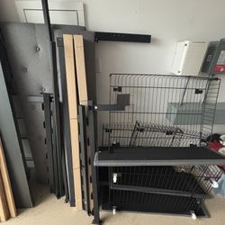 Full Size Bed Frame W/ Storage