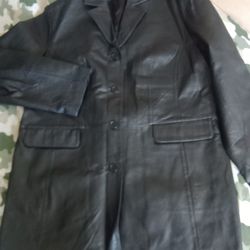 Women's Leather Coat 