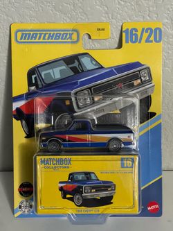 Matchbox “68 Chevy C10 1:64 Scale Diecast Collectible