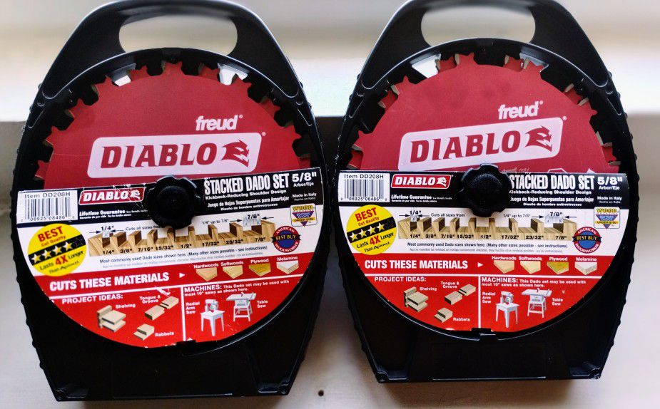 Diablo stacked Dado Set for Sale in Houston, TX OfferUp