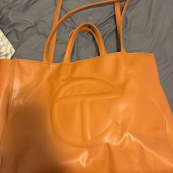 Large Telfar Light Brown