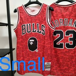 Small Bape Bulls Jersey