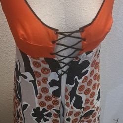 Glydons Made In Hollywood USA Vintage Super Sexy Lingerie  Poppies Size S.1960s