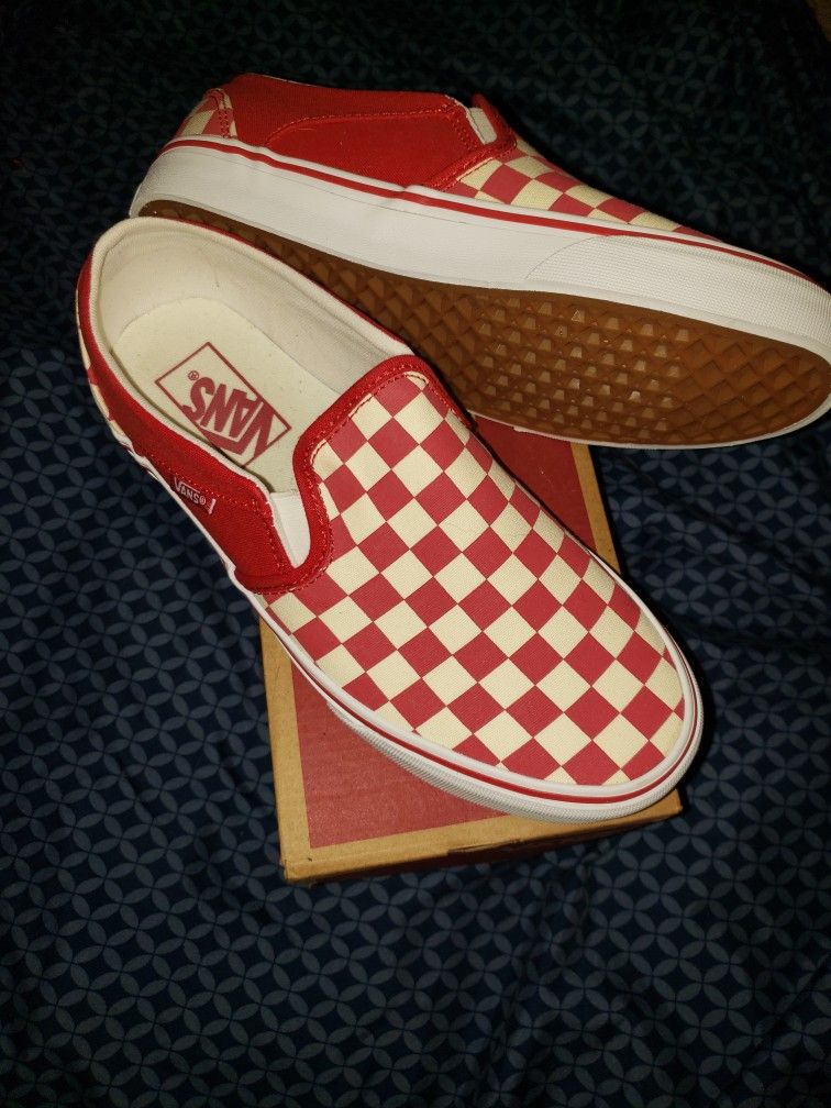 Womens Size 8 Tango/red Checkerboard Shoes