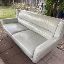 Genuine Leather Couch Great Condition 