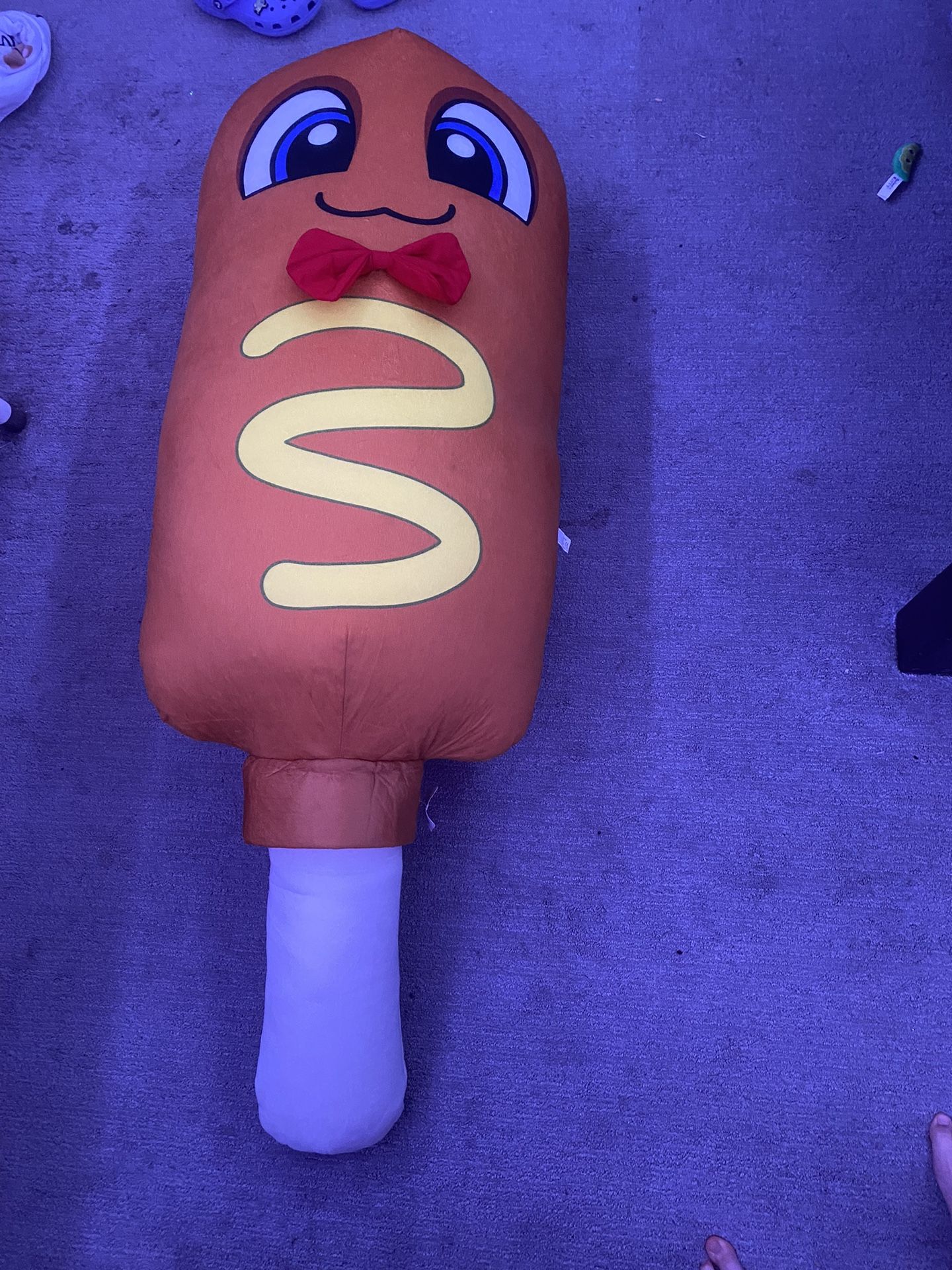 Giant Plush Corn dog 