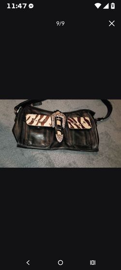 Zebra Print Purse