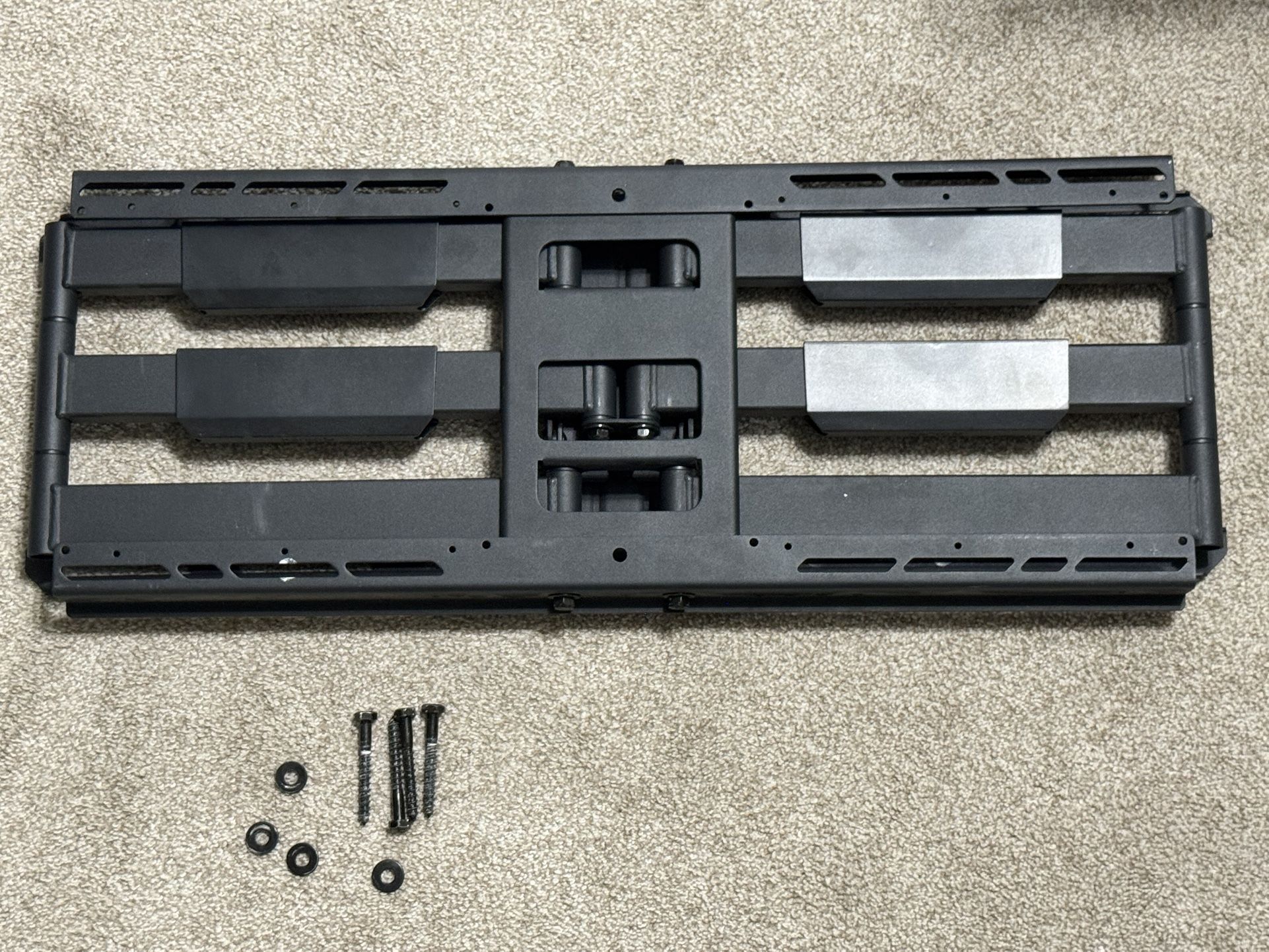 Kanto - Full-Motion TV Wall Mount for Most 40" - 90" TVs - Extends 28" - Black