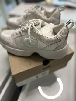 Coach Off White 9.5B Strider Sneakers - Negotiable and OBO