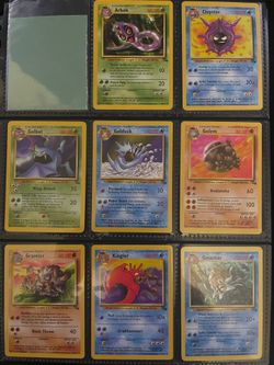 Pokemon Fossil Lot