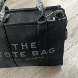 The Tote Bag Black New Genuine Leather Purse