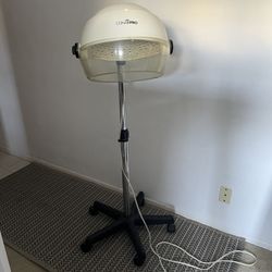 Conair Pro Hooded Hair Dryer Standing Salon Hair Dryer Bonnet Dryer Rolling Base