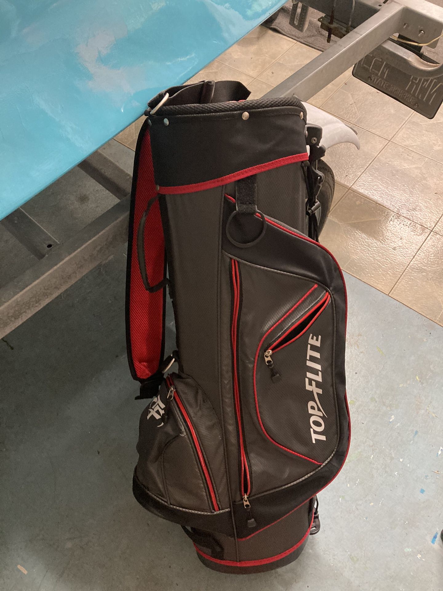 Top Flight 6 Slot Golf Bag New 