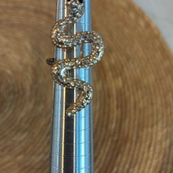 Snake Rhinestone Ring
