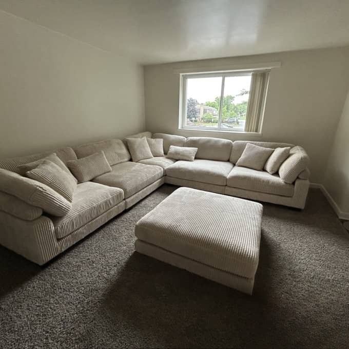 Modular sectional sofa for sale. Inquire for price.