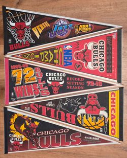 BULLS FELT PENNANTS!