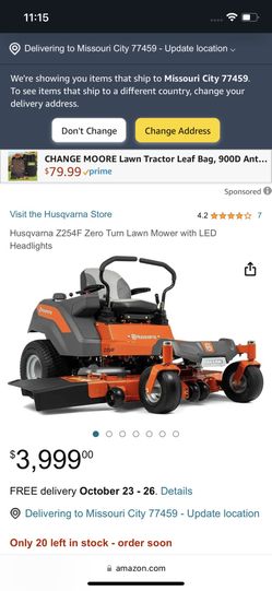 Husqvarna Zero Turn