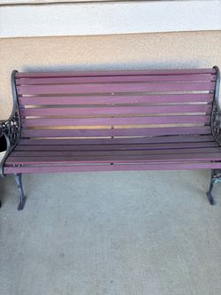 Outside bench