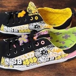 NEW Spongebob Patrick Mens Size 12 Graphic Sneakers Shoes Low Top just $15 