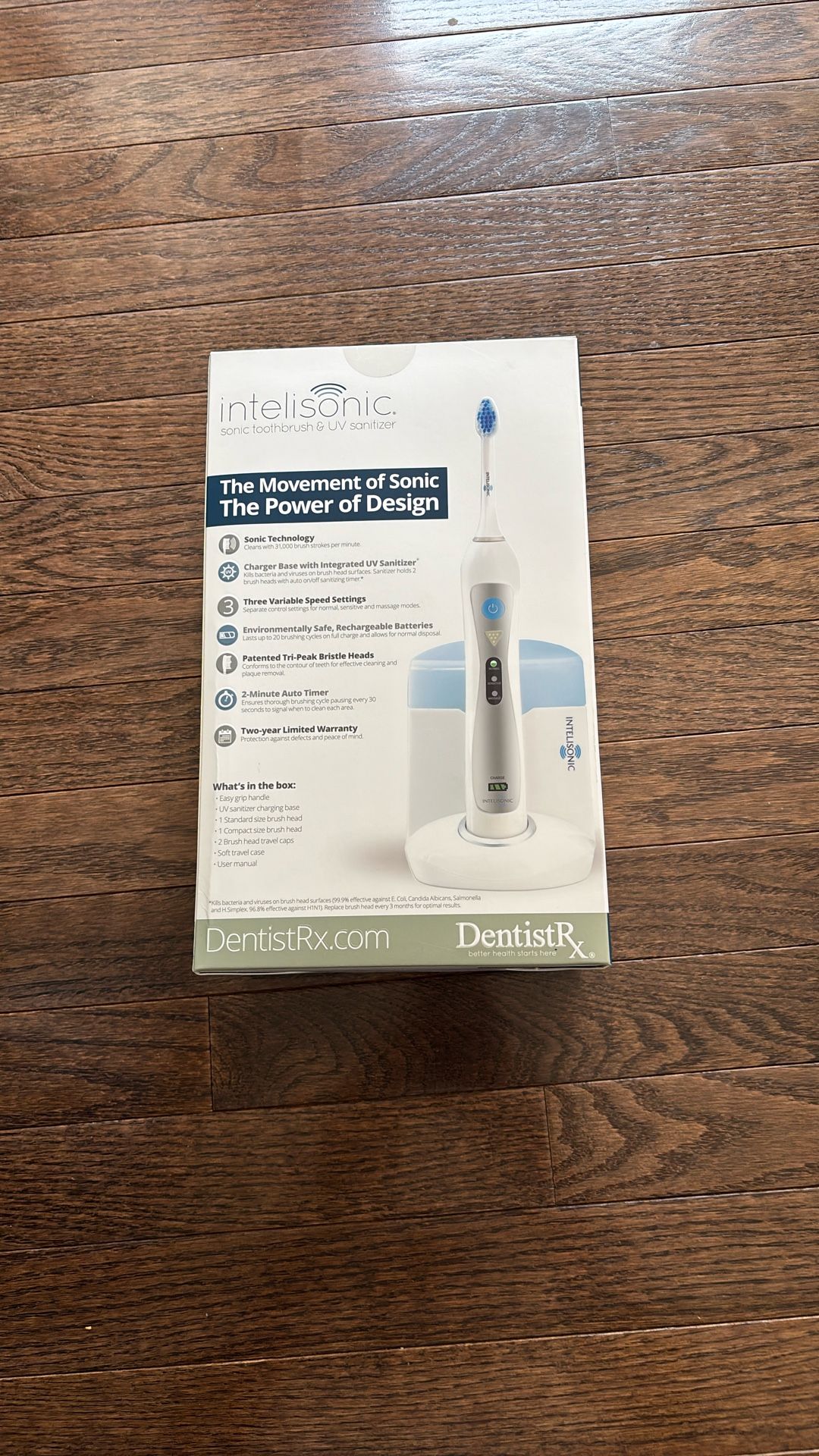 Intelisonic Sonic Toothbrush And UV Sanitizer Brand New - Still In The Box
