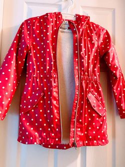 Girls red- Rain Coat