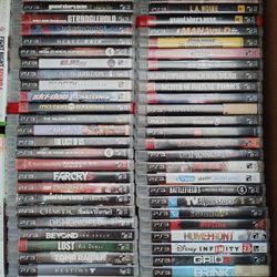 54 Sony PlayStation 3 PS3 Games Lot