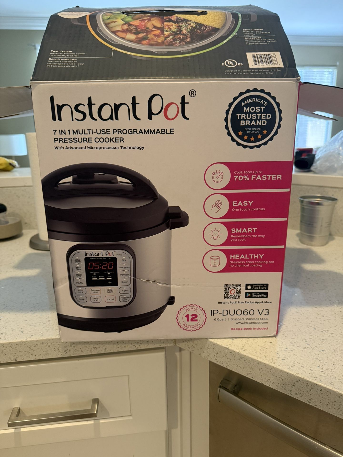 Instant pot- New