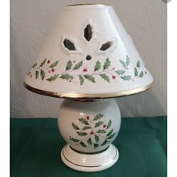 Vintage Lenox Candle Lamp New In Box