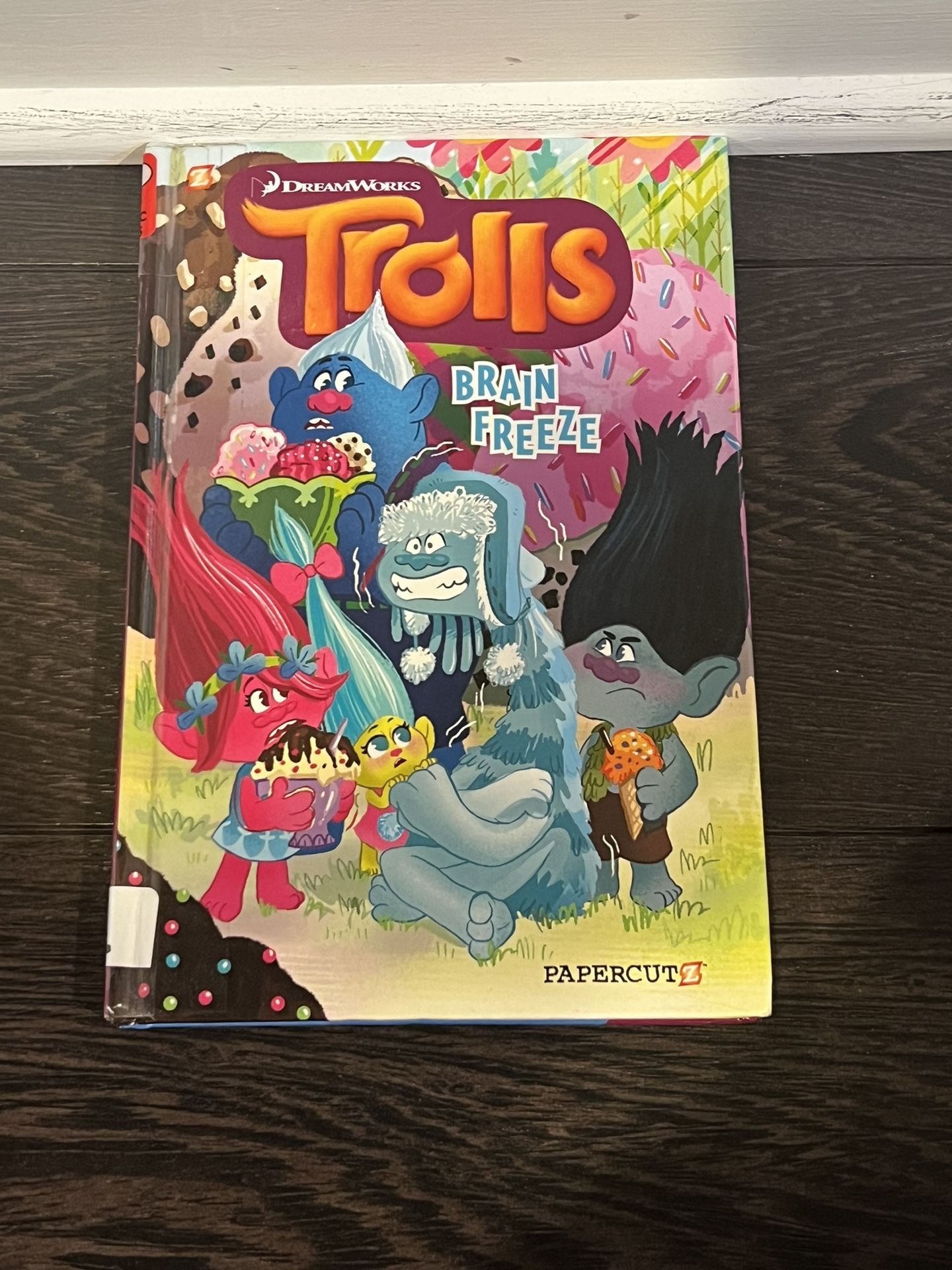 Trolls Graphic Novels #4: Brain Freeze by Scheidt, Dave
