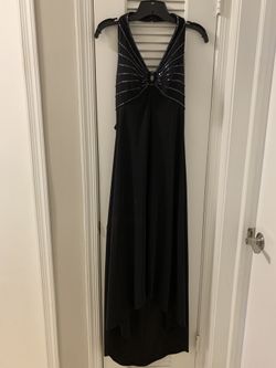 Black evening gown size 4/6