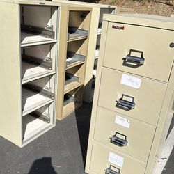 Fireproof filing cabinets