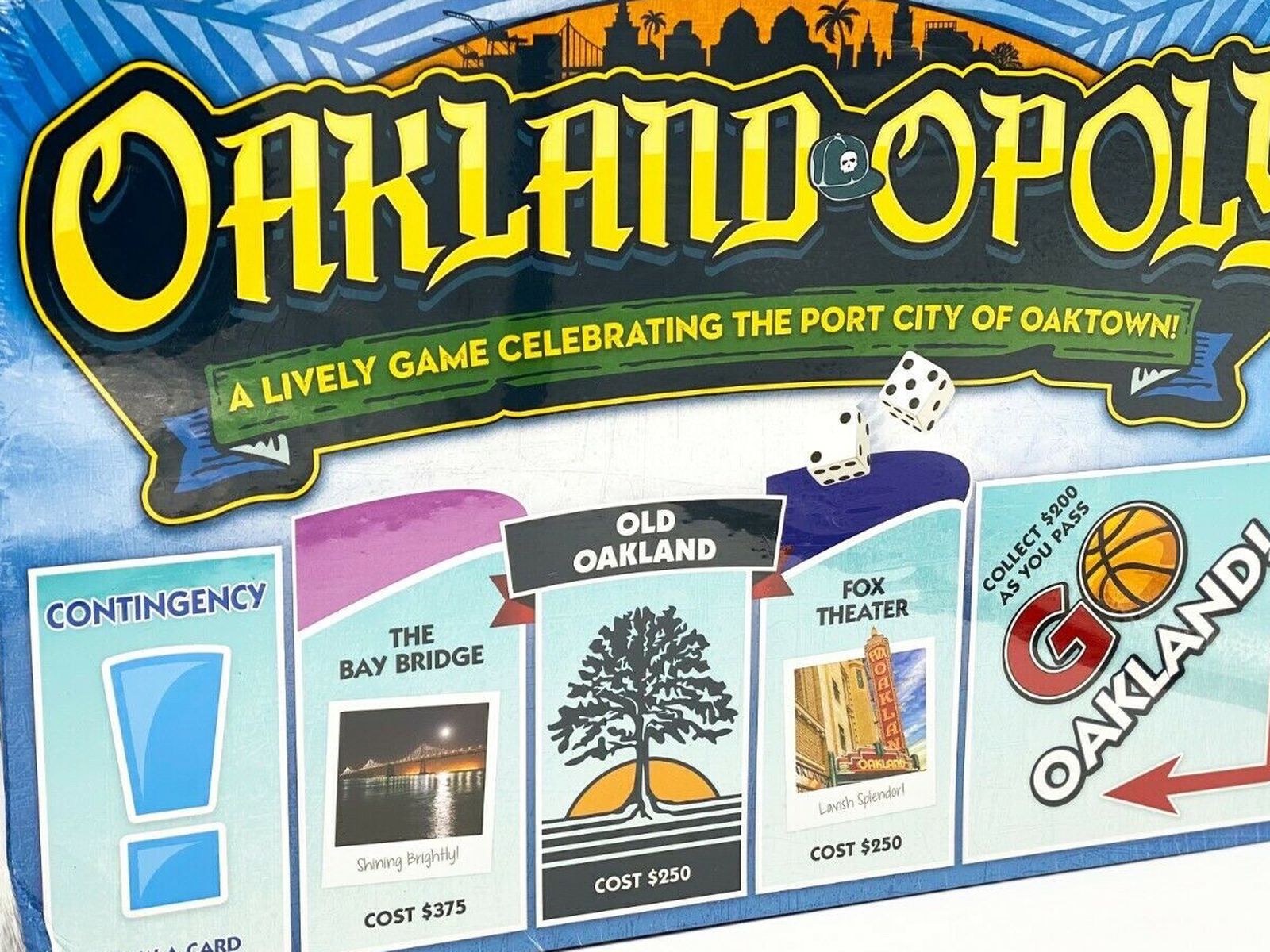 Oakland-Opoly Game Limited Edition Local Monopoly- Sealed & Rare.