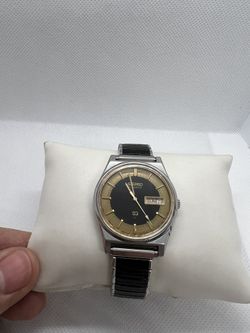 🌑🌕Rare Luxury Vintage SEIKO SQ Men’s Watch Bilingual Day/Date 80s🌕🌑