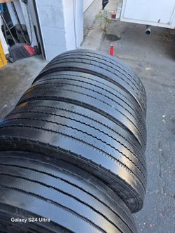 4 Used Mixed Brands Tires 225 70r19.5 $200.00 all 4