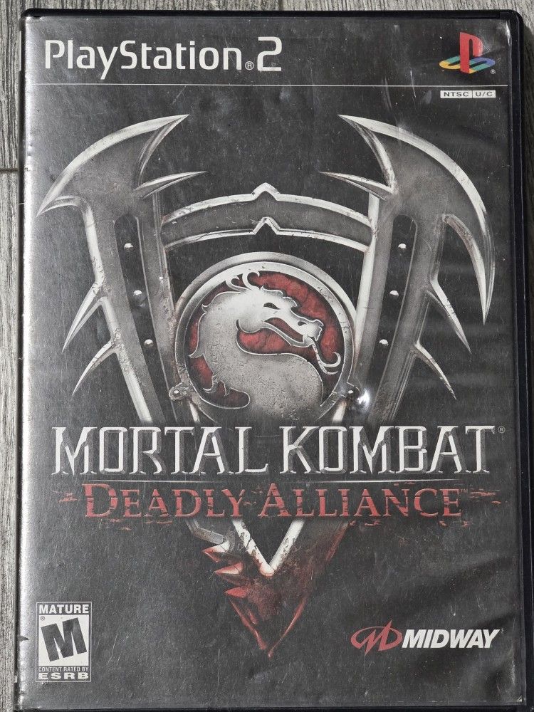 MORTAL KOMBAT DEADLY ALLIANCE FOR PS2 (GAME CASE ONLY)