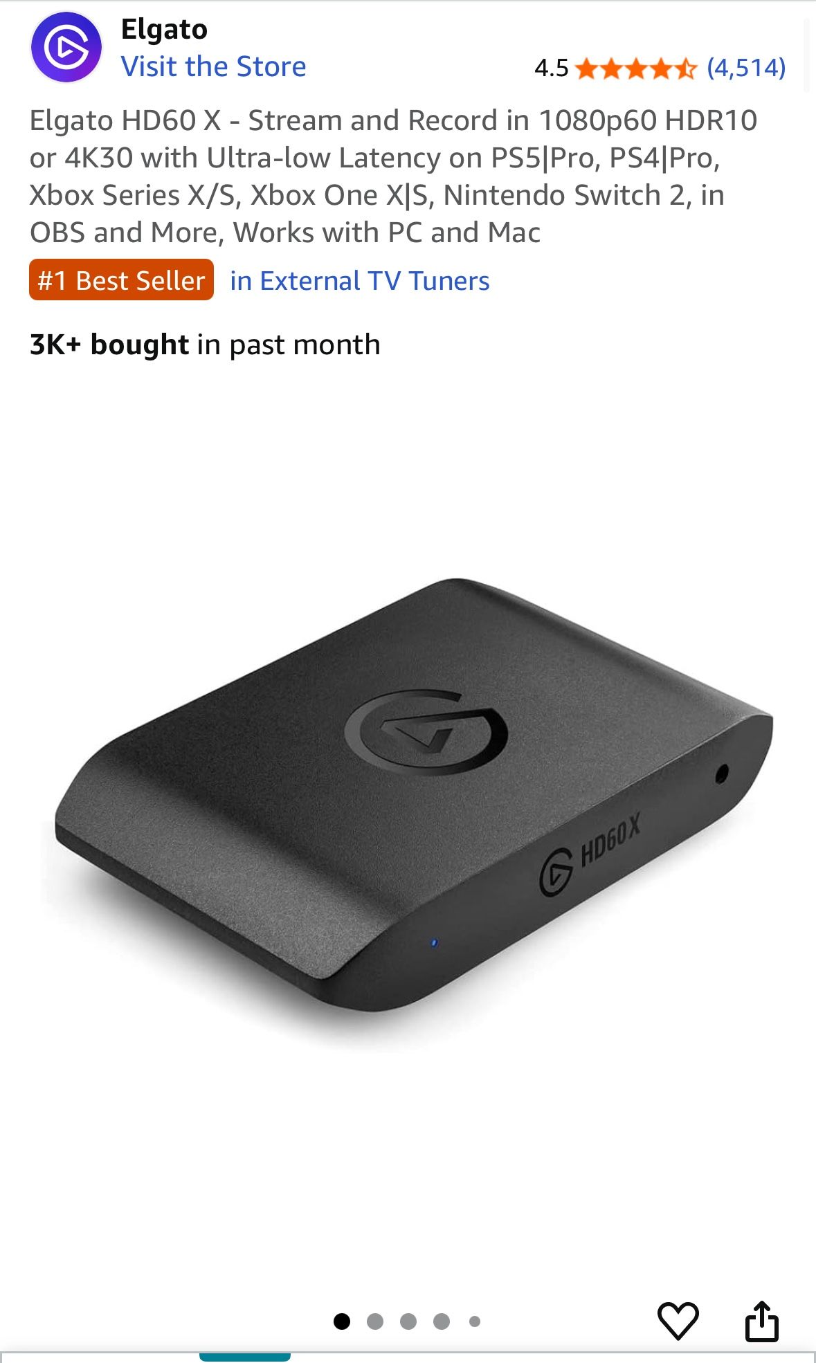 Elgato HD60 X